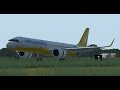 XPlane11 | Cebu Pacific A321Neo | Landing in Bohol Panglao from Manila