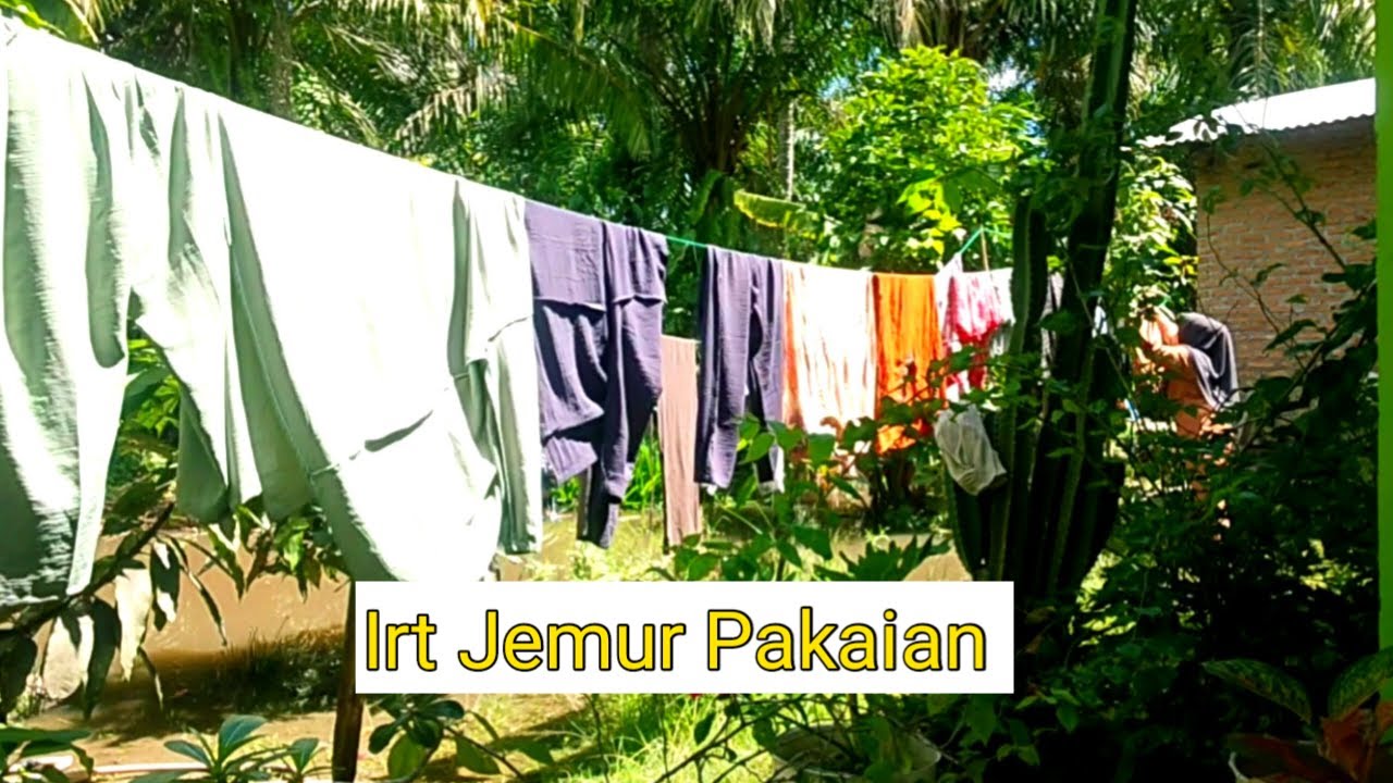 Irt Jemur Pakaian dan Lipat Pakaian ‼️