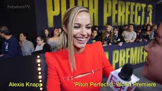 Alexis Knapp 'Pitch Perfect 3' World Premiere on FabTV