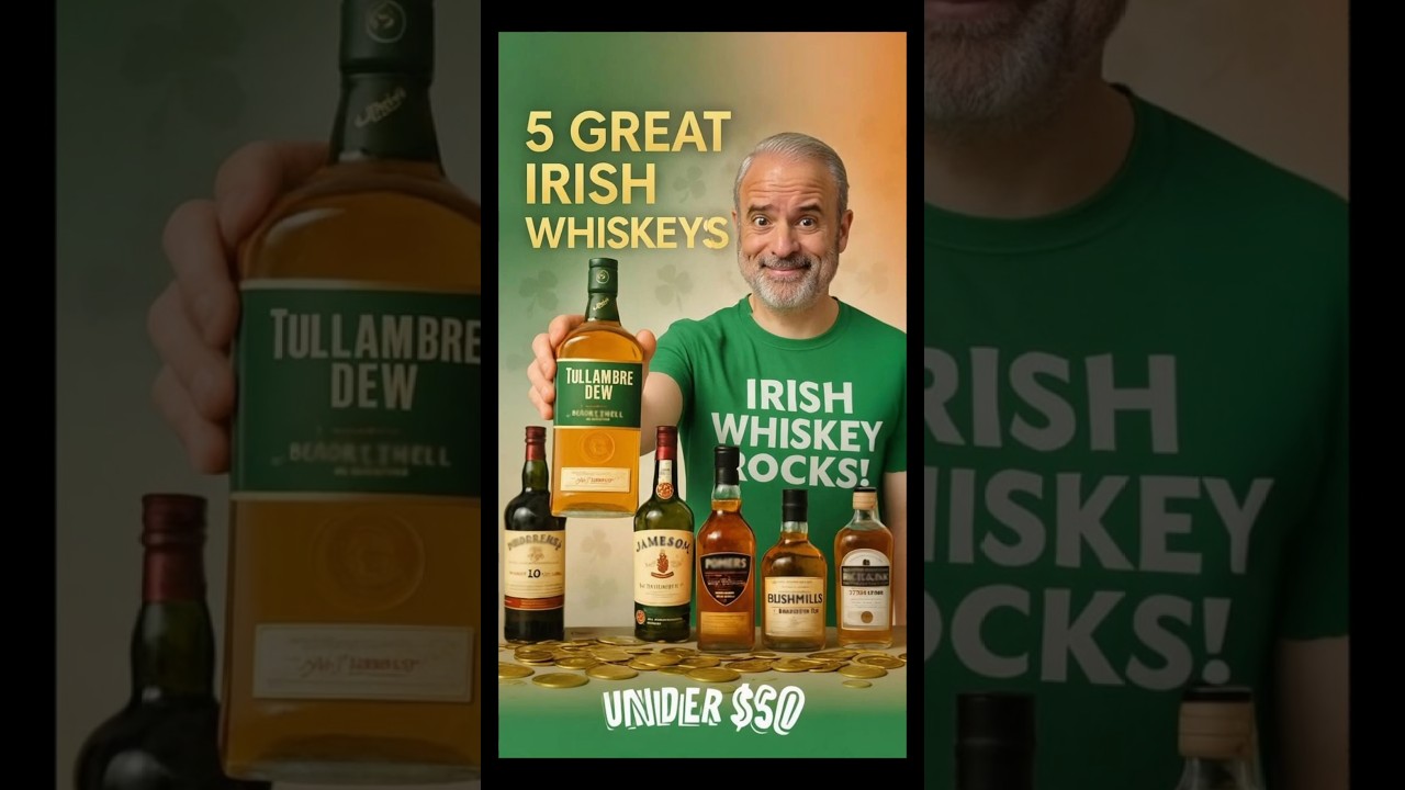 QUICK! 5 Budget Irish Whiskeys 