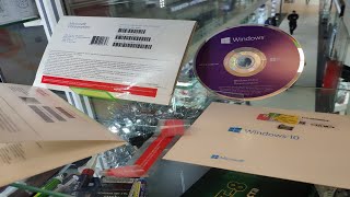 Windows 10 Pro OEM DVD. Как выглядит и что внутри конверта?