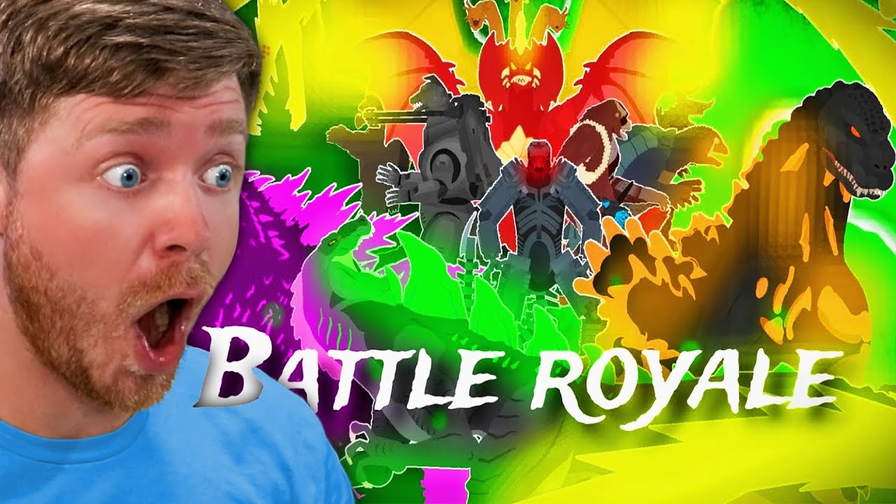 Reacting to KAIJU BATTLE ROYALE! (Crazy)