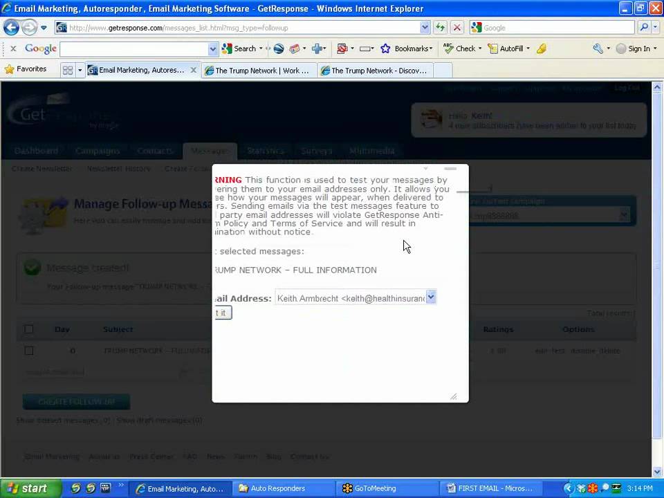 Get Response Training