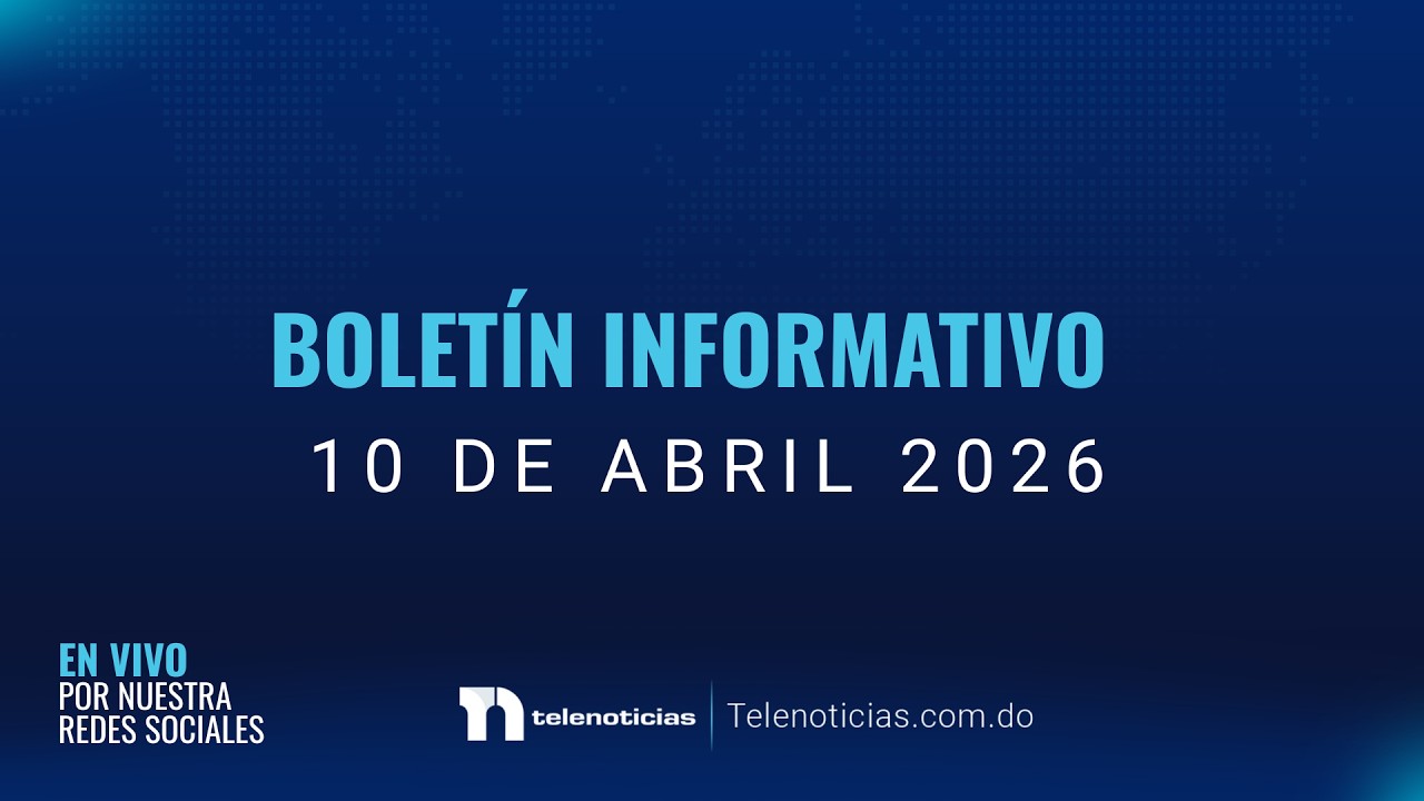 #ENVIVO | Emisión Vespertina de Telenoticias con Azize Melgen 10/04/2026