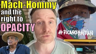 Should we try to &quot;COMPREHEND&quot; Mach-Hommy?: “#richaxxhaitian” analysis