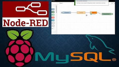 Base de datos Mysql en Node-Red
