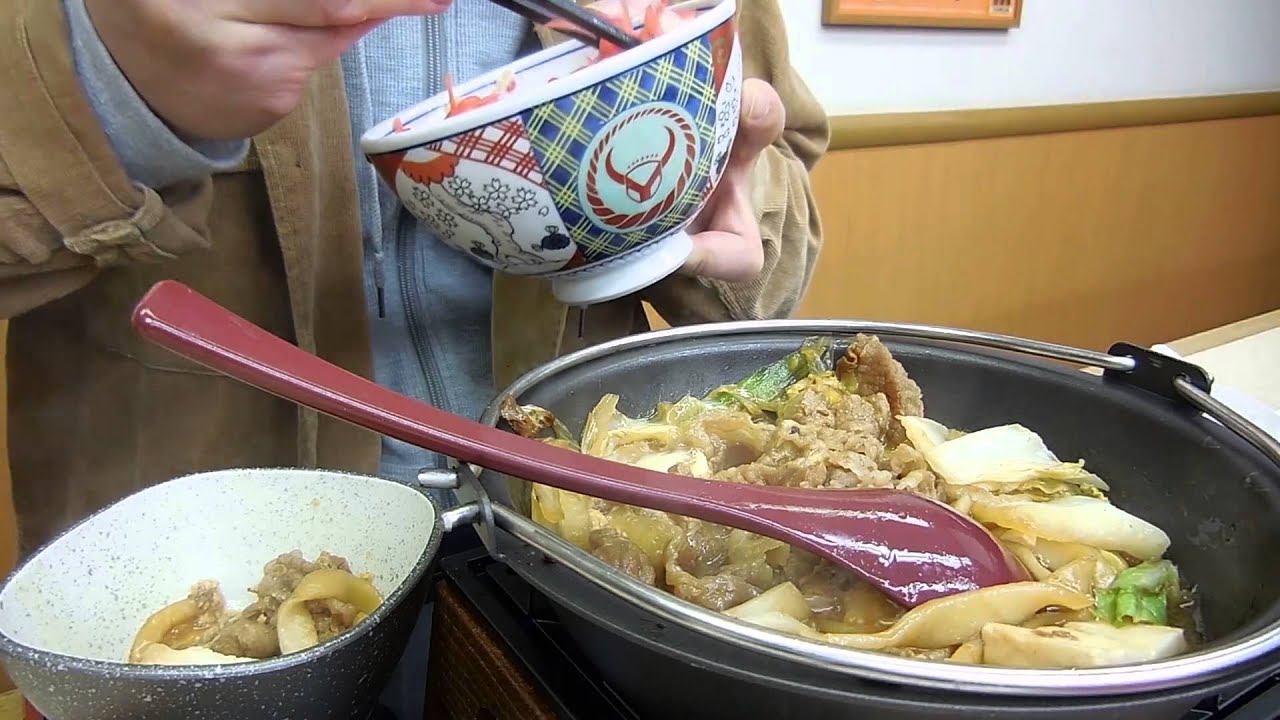 吉野家の帰ってきた 牛すき鍋膳 Simple Sukiyaki Set Meal Of Yoshinoya Youtube 吉野家の帰ってきた 牛すき鍋膳 Simple Sukiyaki Set Meal Of Yoshinoya Youtube