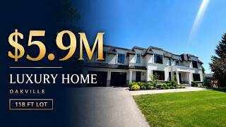 Inside Oakville’s $5.9M Custom Luxury Mansion | 7,000+ Sq Ft in Morrison
