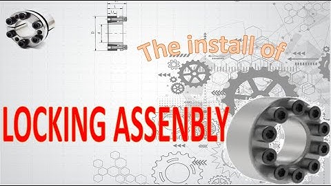 Lock: The install of lock assembly
