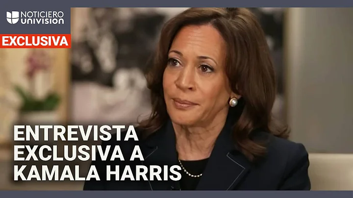 Entrevista exclusiva a Kamala Harris: "Trump ha creado un miedo profundo en las comunidades"