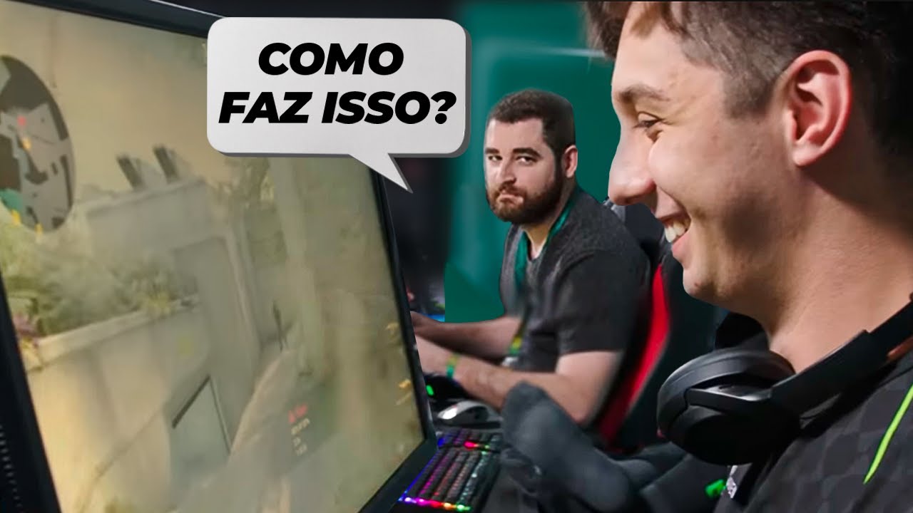 Nem o FalleN conhecia, COMO fazer o treino do VINI no MAJOR...