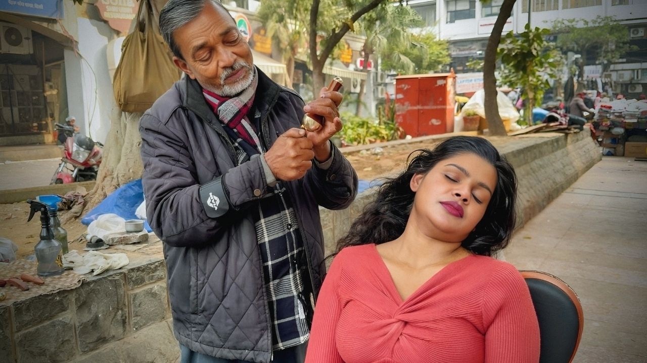 ASMR Only TINGLES | MAYA's Mind FREEZES ! Waris Barber's POWERFUL Head Massage