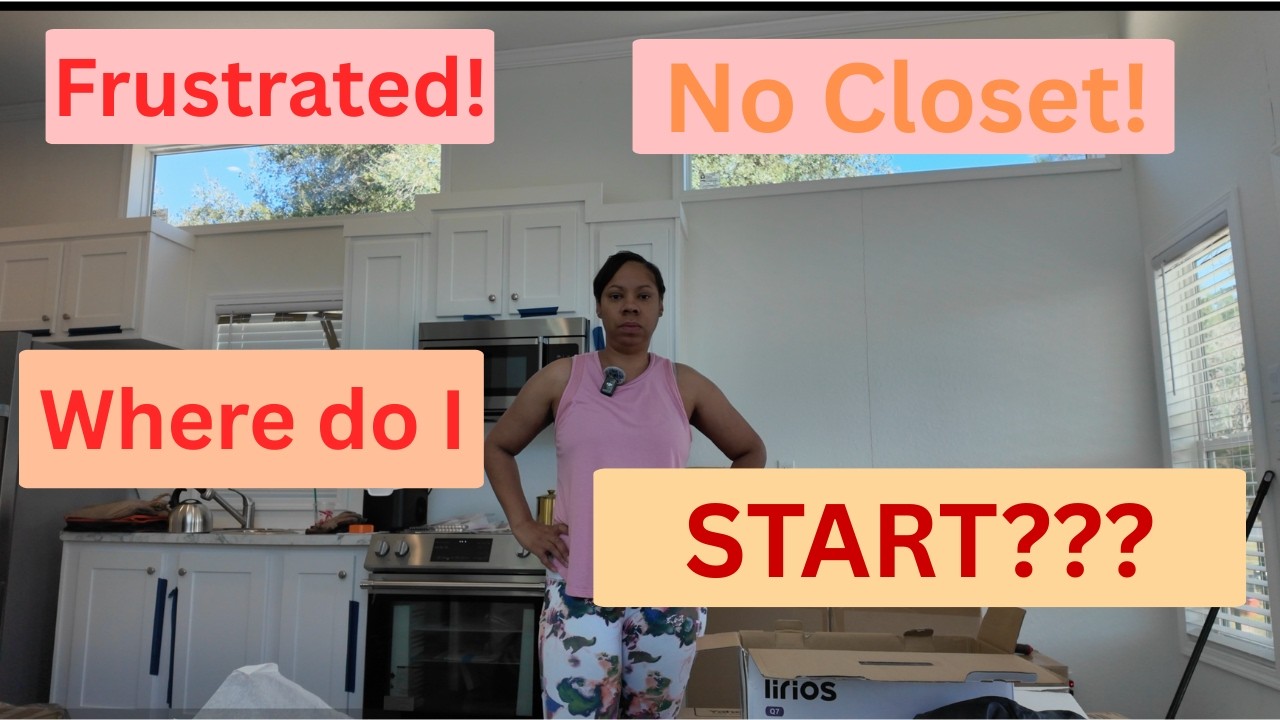 No Closet?l Tiny House Problem. Tiny House Storage Solutions...Starting our DIY Closet Build