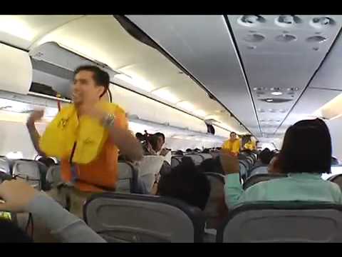 MALE Version: Cebu Pacific Flight Attendants Dancing