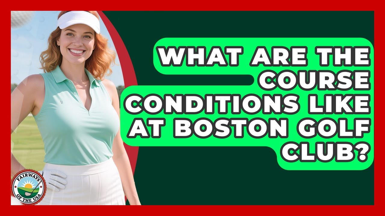What Are The Course Conditions Like At Boston Golf Club? - Fairways of the USA
