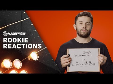 NFL Rookies React to Madden 19 Ratings