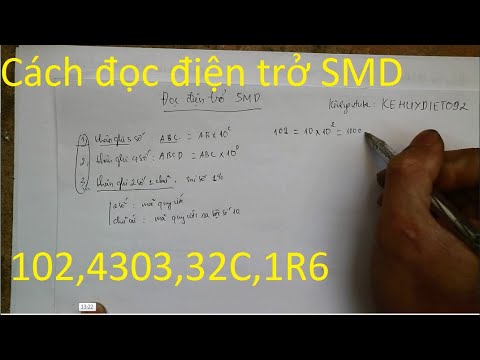 Video: Điện Trở SMD: Mô Tả, đánh Dấu