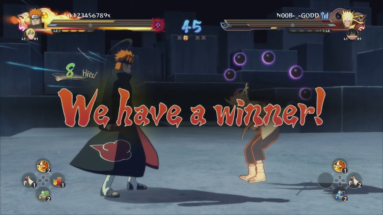 Naruto Shippuden Ultimate ninja Storm 4 Leauge with Nooc Godd, AlmightyGloKage, and Nicka7x85
