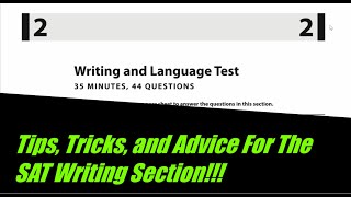 SAT Practice Test 7 - Writing and Language Section - In Depth Analysis, Answers, and Explanations!!!