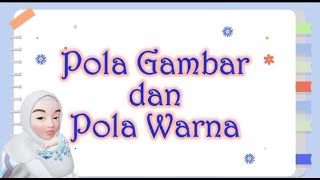 Matematika kelas 1 I pola gambar dan pola warna Matematika kelas 1 I pola gambar dan pola warna