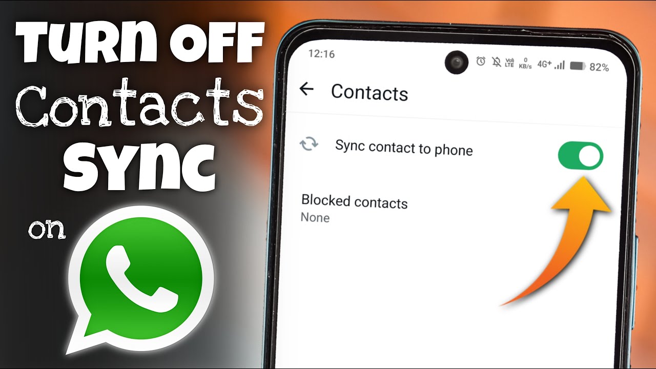 How to Turn Off Contacts Sync on WhatsApp