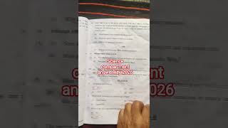 class 9 science compartment paper answer key 2026/ science compartment paper solution 2026 class 9