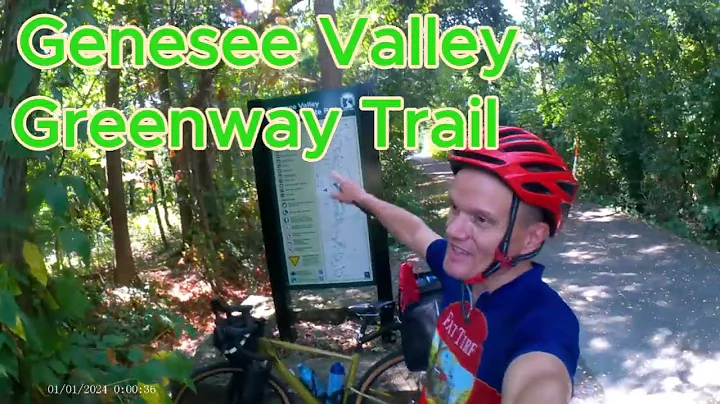 Bike Camping Genesee Valley Greenway Trail Rochester NY to Sonyea State Forest