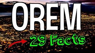 29 Interesting Facts About Orem, Utah by Lifey 2,451 views 1 year ago 3 minutes, 59 seconds