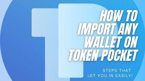 How to import existing wallet to token pocket for swift metaforce registration and activations.