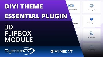 Divi Theme Essential Plugin 3D Flipbox Module 👈