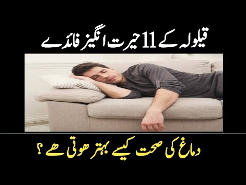 Benefits of Nap | قیلولہ  | Middy Sleep | In Urd By Dilawar Shah