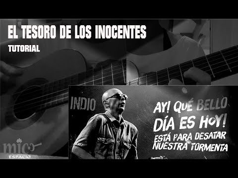 El tesoro de los inocentes - tutorial de guitarra - YouTube