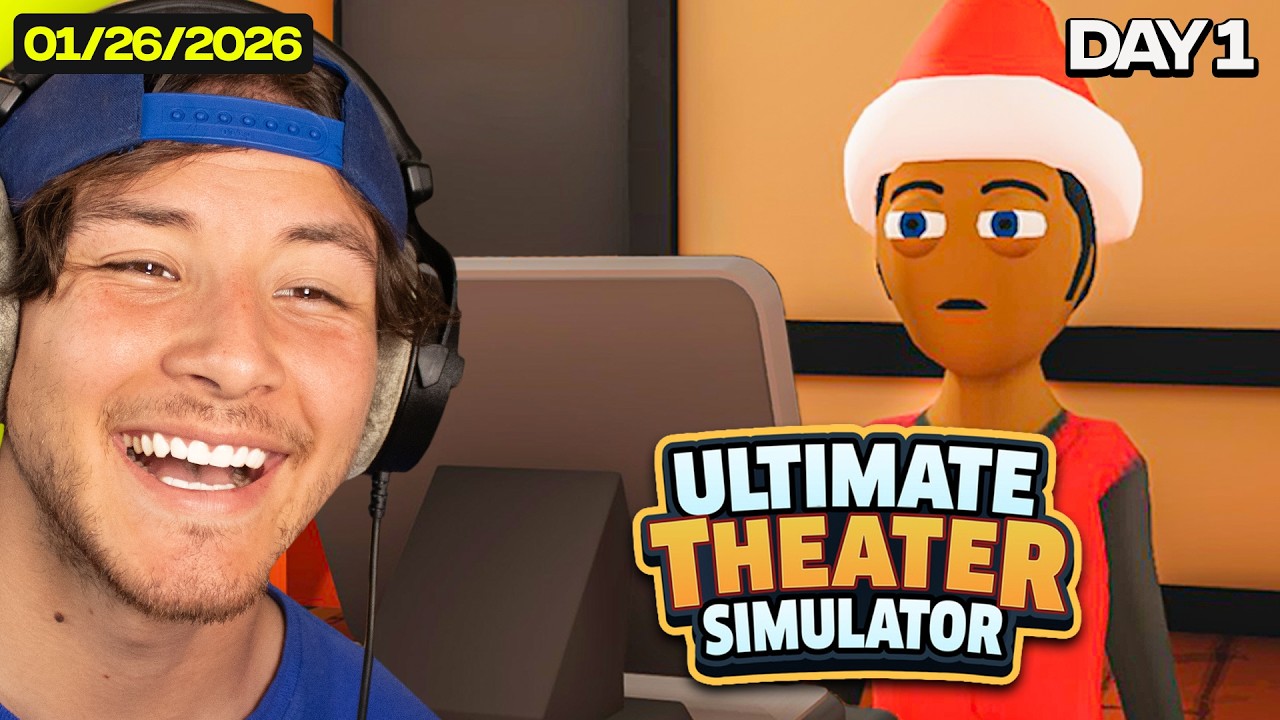 I 100%’d ULTIMATE THEATER SIMULATOR - DAY 1