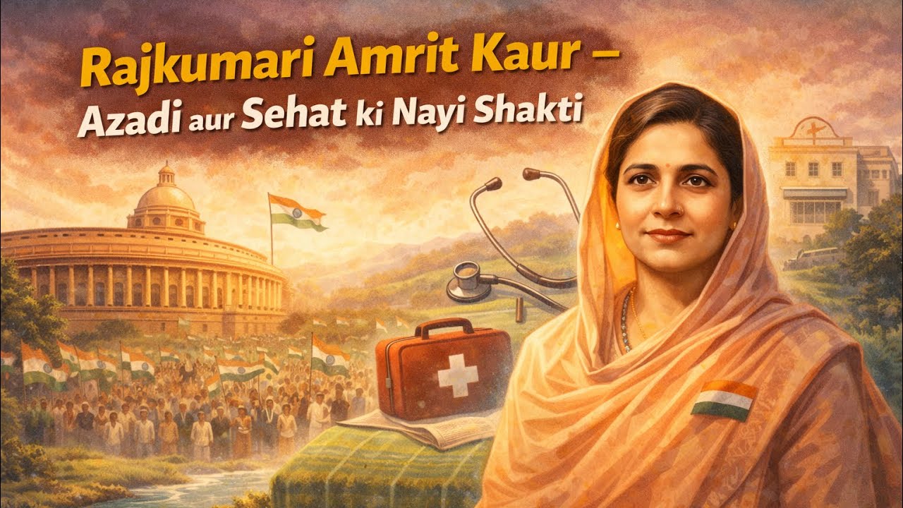 Rajkumari Amrit Kaur – Iron Lady of Healthcare 💪🇮🇳 - YouTube