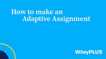 How to make an Adaptive Assignment (D2L Integration)