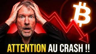 Urgent Bitcoin Énorme Risque De Crash Imminent