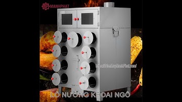 LÒ NƯỚNG KHOAI, NGÔ BẰNG THAN CỦI DẠNG ỐNG