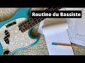 La routine parfaite du bassiste dbutant 