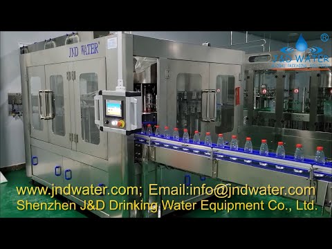 Bottled water production line