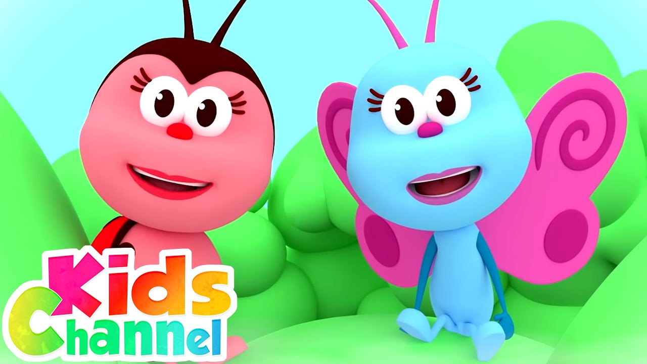 Flight of the butterfly Nursery Rhymes And Kids Songs Cartoon