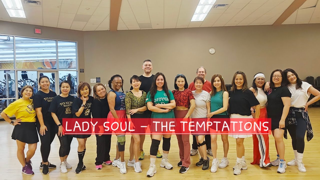 LADY SOUL (REMIX) | THE TEMPTATIONS X SEAN KINGSTON | ZUMBA | NESS FIT SQUAD 