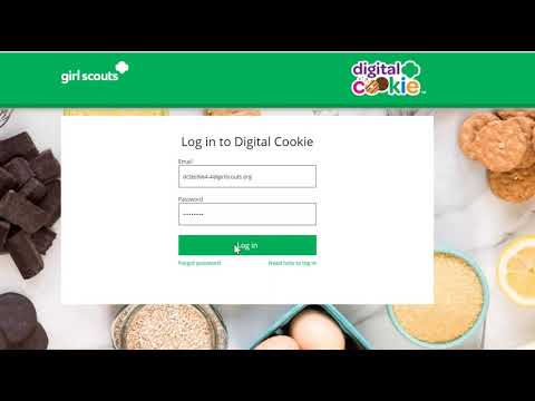 Girl Scouts: Initial Login