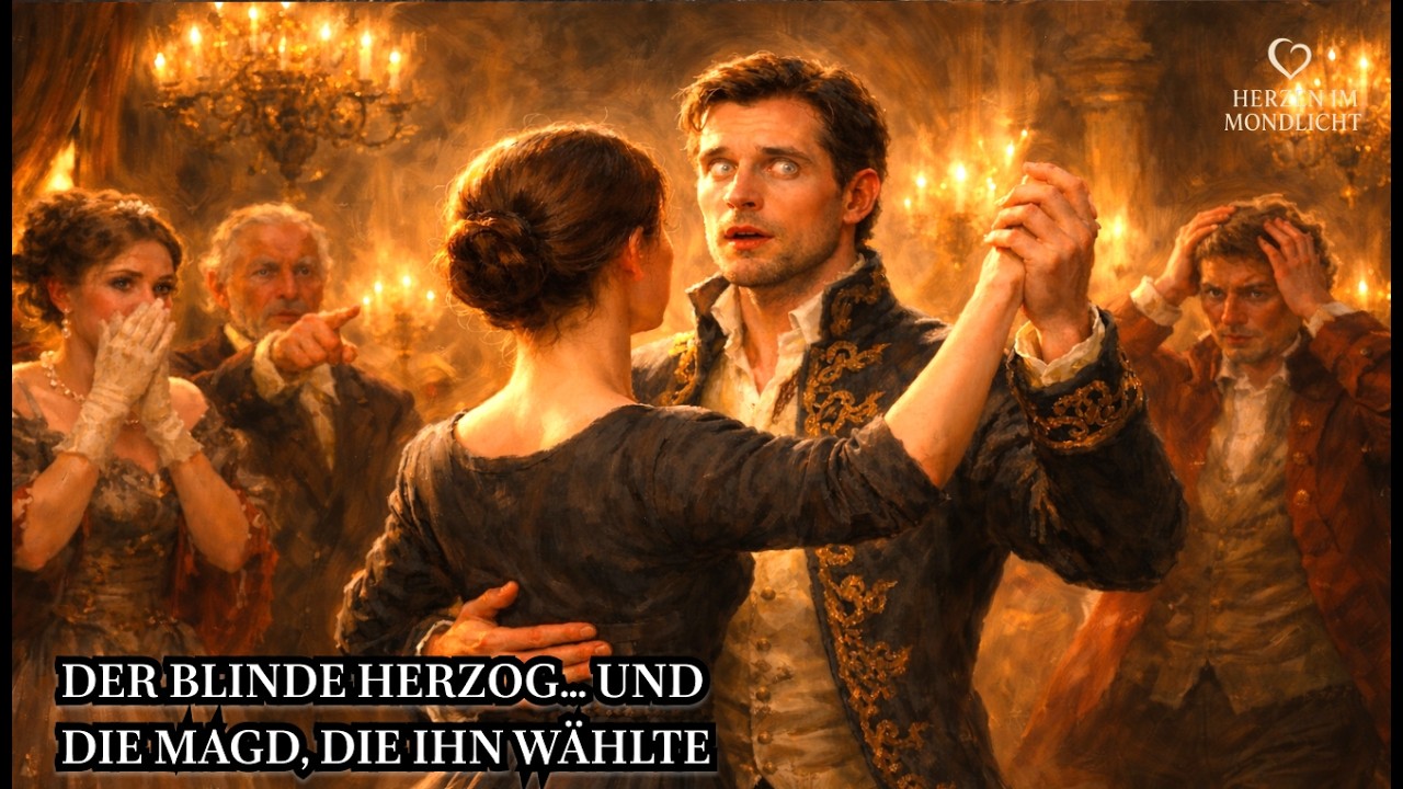 Niemand wollte mit dem blinden Herzog tanzen… bis eine Dienerin ihn vor allen wählte