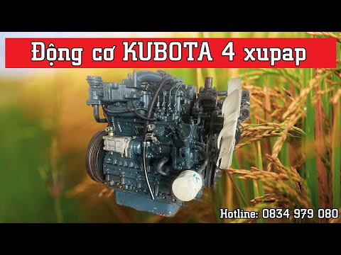 Video MNN Thanh Tùng | Động cơ Kubota 4 xupap, test nổ máy... - youtube