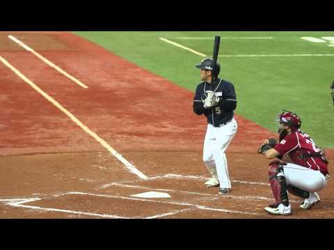 平野恵一　オリックス✕楽天　2014年8月24日
