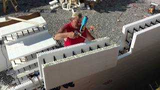 Stacking buildblock icf forms