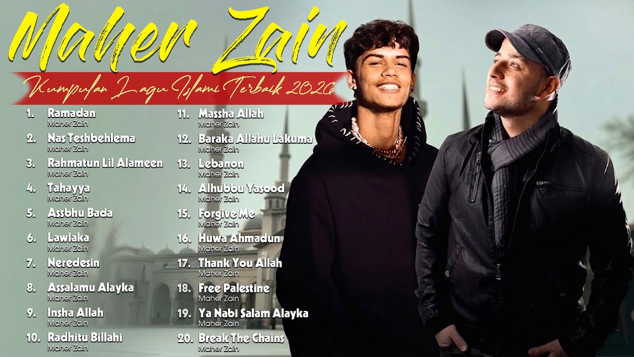 Lagu Ramadan 2026 | Qalbi Fil Madinah, Rahmatun Lil Alameen & Ya Nabi Salam Alayka | Maher Zain 🌙