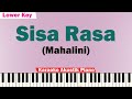 Mahalini – Sisa Rasa Karaoke Piano Lower Key