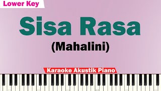 Mahalini – Sisa Rasa Karaoke Piano Lower Key