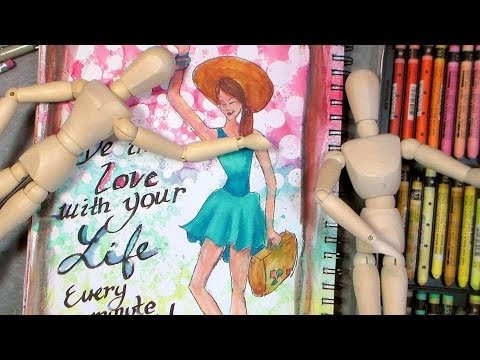 How to draw people using an artists manikin